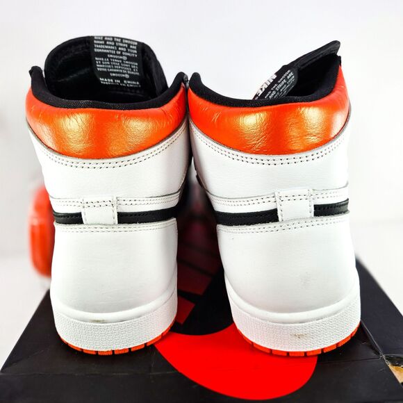 Nike Air Jordan 1 Retro High OG Electro Orange 555088-180 Men’s Size 9 New OG Bo main image 6